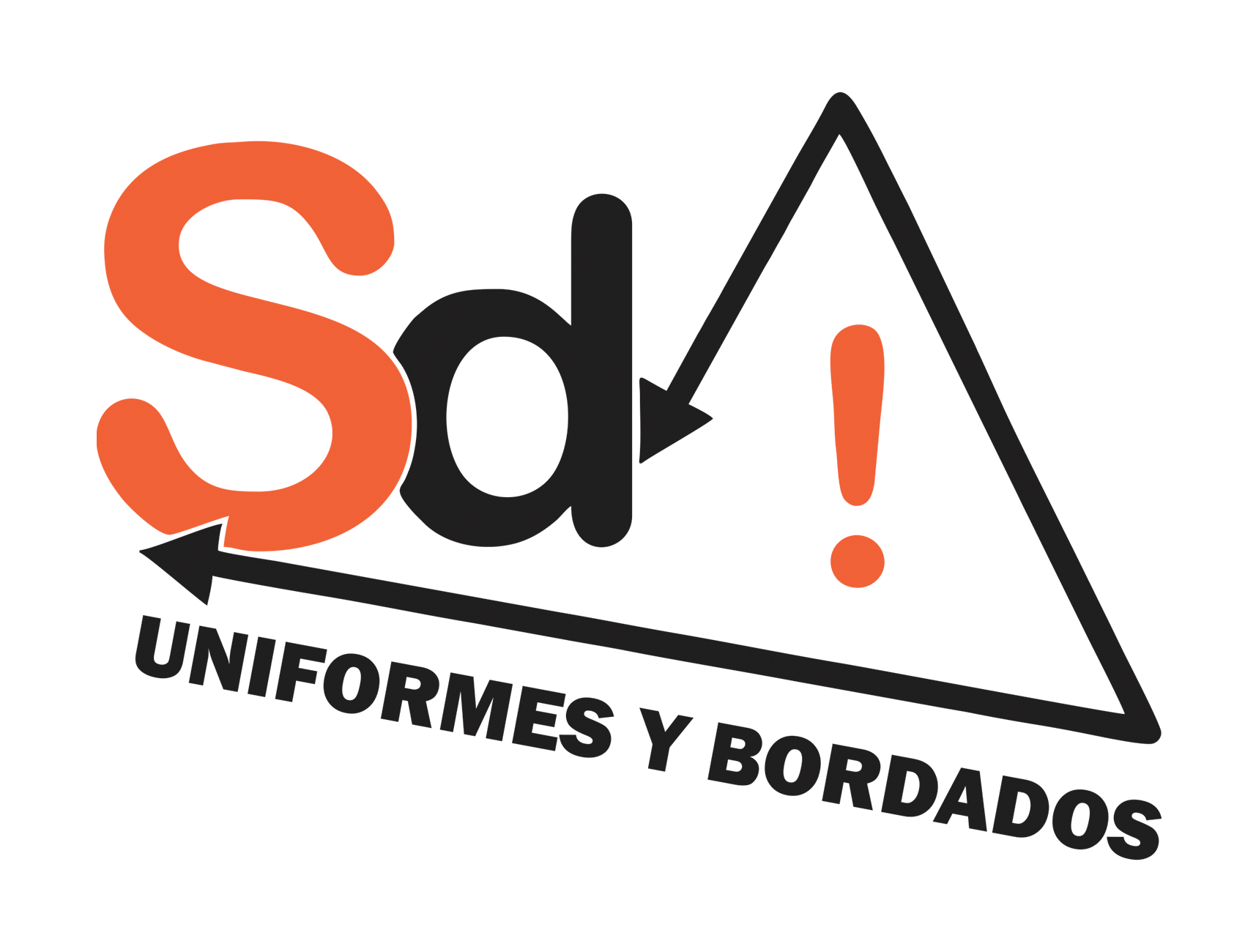 Logo de SD Uniformes y Bordados